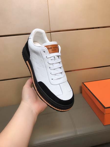 2025年4月10日入荷新品Louis Vuittonカジュアルシューズ/スニーカー｜メンズ革靴本革製ギフト/誕生日/TL工場