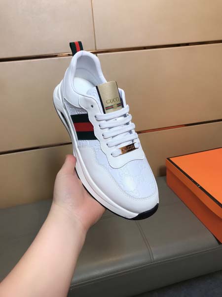 2025年4月10日入荷新品GUCCIカジュアルシューズ/スニーカー｜メンズ革靴本革製ギフト/誕生日/TL工場
