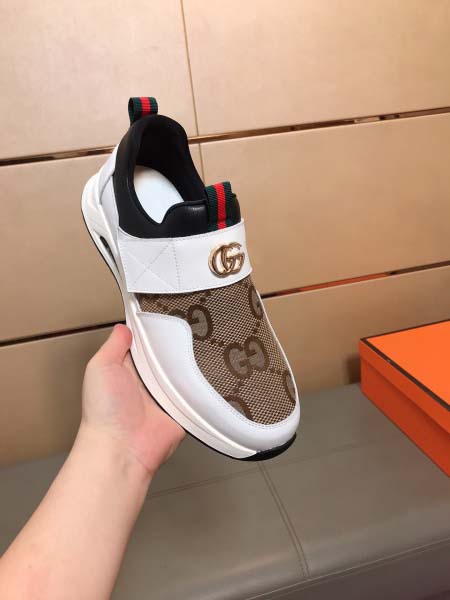 2025年4月10日入荷新品Gucciカジュアルシューズ/スニーカー｜メンズ革靴本革製ギフト/誕生日/TL工場
