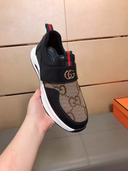 2025年4月10日入荷新品Gucciカジュアルシューズ/スニーカー｜メンズ革靴本革製ギフト/誕生日/TL工場