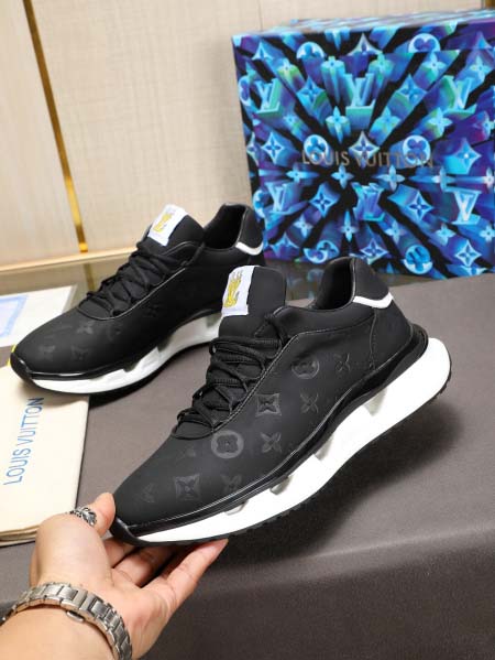 2025年4月10日入荷新品Louis Vuittonカジュアルシューズ/スニーカー｜メンズ革靴本革製ギフト/誕生日/TL工場