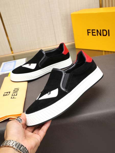 2025年4月11日入荷新品Fendiカジュアルシューズ/スニーカー｜メンズ革靴本革製ギフト/誕生日/TL工場