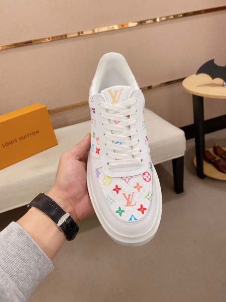 2025年4月11日入荷新品Louis Vuittonカジュアルシューズ/スニーカー｜メンズ革靴本革製ギフト/誕生日/TL工場