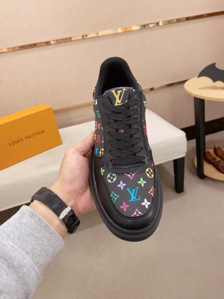2025年4月11日入荷新品Louis Vuittonカジュアルシューズ/スニーカー｜メンズ革靴本革製ギフト/誕生日/TL工場