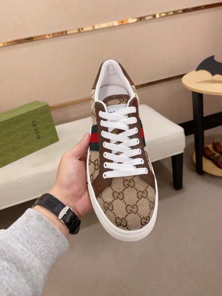 2025年4月11日入荷新品Gucciカジュアルシューズ/スニーカー｜メンズ革靴本革製ギフト/誕生日/TL工場