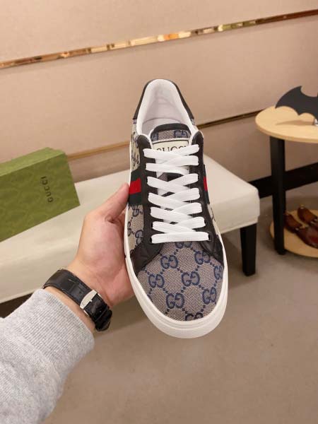 2025年4月11日入荷新品Gucciカジュアルシューズ/スニーカー｜メンズ革靴本革製ギフト/誕生日/TL工場