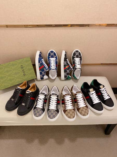 2025年4月11日入荷新品Gucciカジュアルシューズ/スニーカー｜メンズ革靴本革製ギフト/誕生日/TL工場