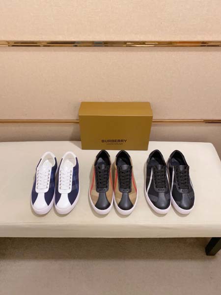 2025年4月11日入荷新品burberryカジュアルシューズ/スニーカー｜メンズ革靴本革製ギフト/誕生日/TL工場