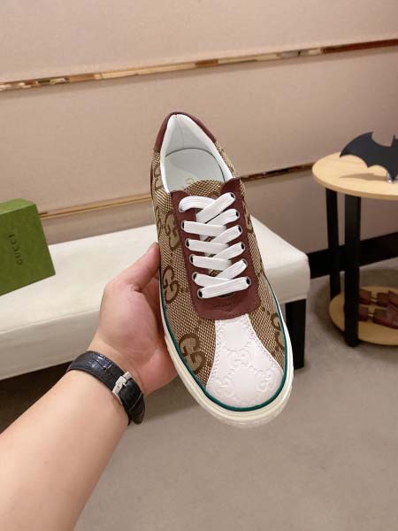 2025年4月11日入荷新品Gucciカジュアルシューズ/スニーカー｜メンズ革靴本革製ギフト/誕生日/TL工場