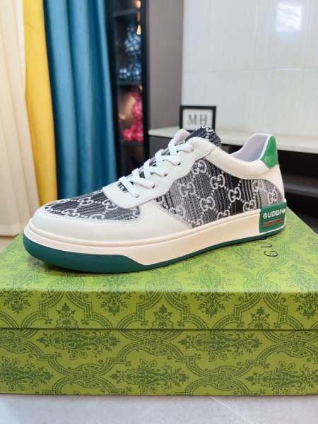 2025年4月11日入荷新品GUCCIカジュアルシューズ/スニーカー｜メンズ革靴本革製ギフト/誕生日/TL工場