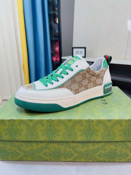 2025年4月11日入荷新品GUCCIカジュアルシューズ/スニーカー｜メンズ革靴本革製ギフト/誕生日/TL工場