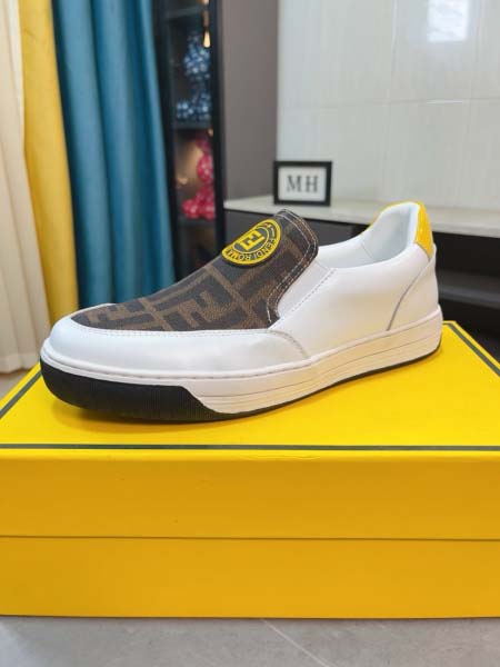 2025年4月11日入荷新品Fendiカジュアルシューズ/スニーカー｜メンズ革靴本革製ギフト/誕生日/TL工場