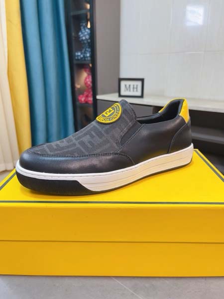 2025年4月11日入荷新品Fendiカジュアルシューズ/スニーカー｜メンズ革靴本革製ギフト/誕生日/TL工場