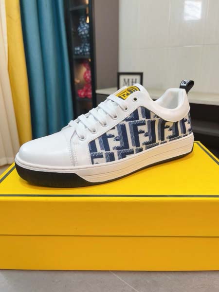 2025年4月11日入荷新品Fendiカジュアルシューズ/スニーカー｜メンズ革靴本革製ギフト/誕生日/TL工場