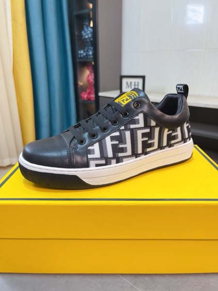 2025年4月11日入荷新品Fendiカジュアルシューズ/スニーカー｜メンズ革靴本革製ギフト/誕生日/TL工場