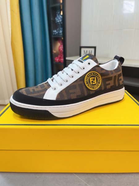 2025年4月11日入荷新品Fendiカジュアルシューズ/スニーカー｜メンズ革靴本革製ギフト/誕生日/TL工場