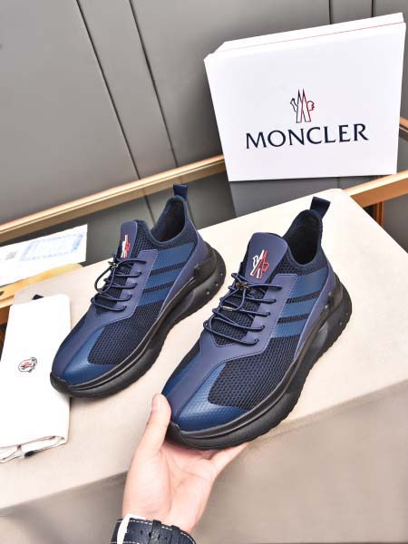 2025年4月11日入荷新品MONCLERカジュアルシューズ/スニーカー｜メンズ革靴本革製ギフト/誕生日/TL工場