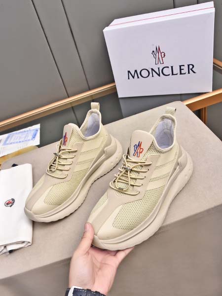 2025年4月11日入荷新品MONCLERカジュアルシューズ/スニーカー｜メンズ革靴本革製ギフト/誕生日/TL工場