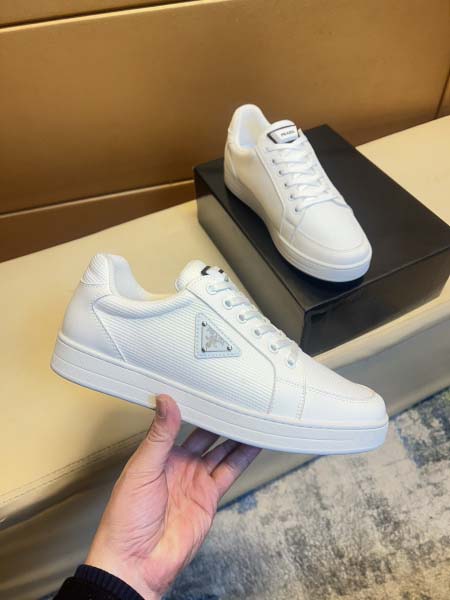 2025年4月11日入荷新品Pradaカジュアルシューズ/スニーカー｜メンズ革靴本革製ギフト/誕生日/TL工場