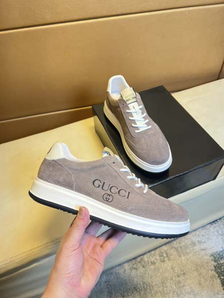 2025年4月11日入荷新品Gucciカジュアルシューズ/スニーカー｜メンズ革靴本革製ギフト/誕生日/TL工場