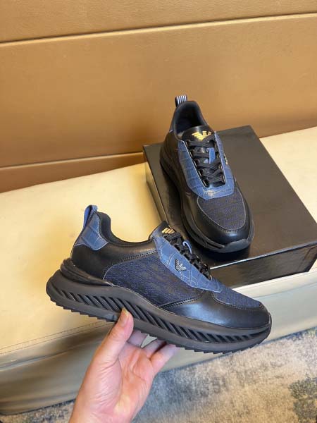 2025年4月11日入荷新品ARMANIカジュアルシューズ/スニーカー｜メンズ革靴本革製ギフト/誕生日/TL工場