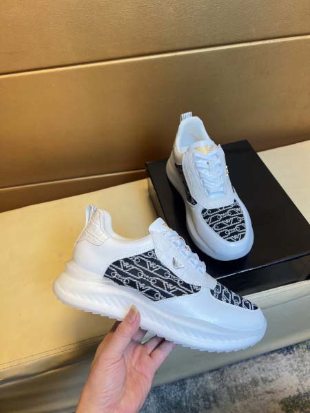 2025年4月11日入荷新品ARMANIカジュアルシューズ/スニーカー｜メンズ革靴本革製ギフト/誕生日/TL工場