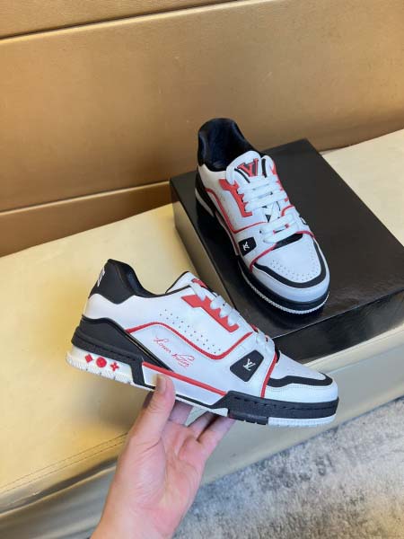 2025年4月11日入荷新品Louis Vuittonカジュアルシューズ/スニーカー｜メンズ革靴本革製ギフト/誕生日/TL工場