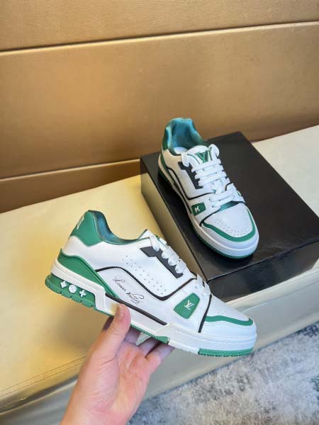 2025年4月11日入荷新品Louis Vuittonカジュアルシューズ/スニーカー｜メンズ革靴本革製ギフト/誕生日/TL工場