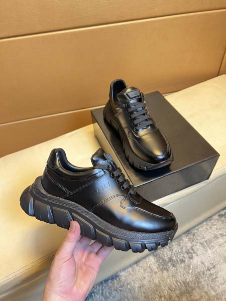 2025年4月11日入荷新品Pradaカジュアルシューズ/スニーカー｜メンズ革靴本革製ギフト/誕生日/TL工場