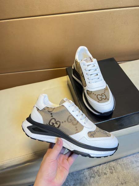 2025年4月11日入荷新品Gucciカジュアルシューズ/スニーカー｜メンズ革靴本革製ギフト/誕生日/TL工場