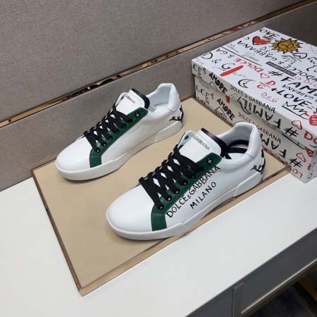 2025年4月11日入荷新品Dolce&Gabbanaカジュアルシューズ/スニーカー｜メンズ革靴本革製ギフト/誕生日/TL工場