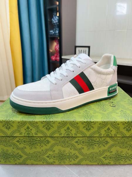2025年4月11日入荷新品GUCCIカジュアルシューズ/スニーカー｜メンズ革靴本革製ギフト/誕生日/TL工場