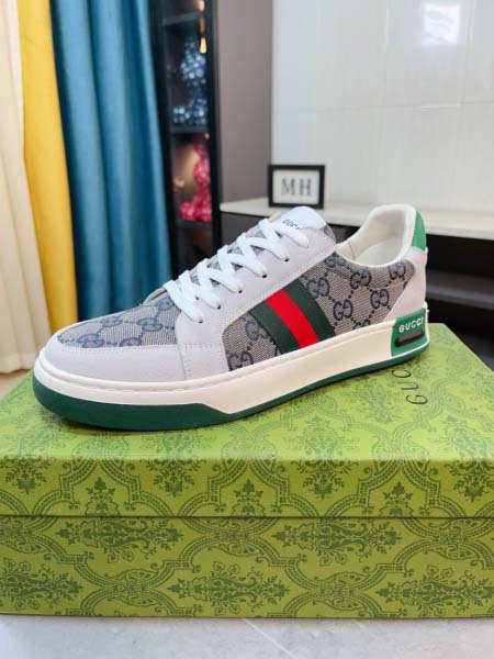 2025年4月11日入荷新品GUCCIカジュアルシューズ/スニーカー｜メンズ革靴本革製ギフト/誕生日/TL工場