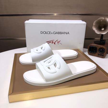 2025年4月11日入荷新品Dolce&Gabbanaスリッパメンズ革靴本革製ギフト/誕生日/TL工場