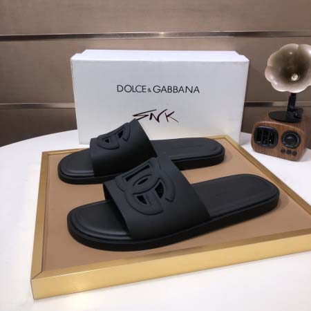 2025年4月11日入荷新品Dolce&Gabbanaスリッパ｜メンズ革靴本革製ギフト/誕生日/TL工場