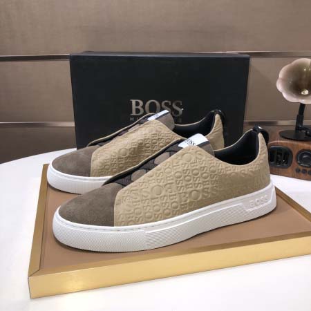 2025年4月11日入荷新品BOSSカジュアルシューズ/スニーカー｜メンズ革靴本革製ギフト/誕生日/TL工場