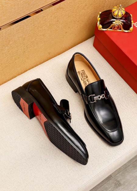 2025年4月11日入荷新品Ferragamoカジュアルシューズ/スニーカー｜メンズ革靴本革製ギフト/誕生日/TL工場