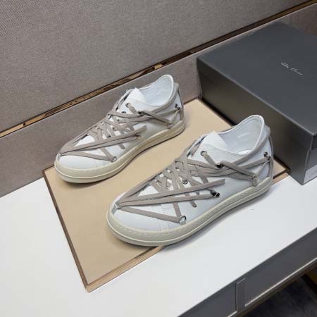 2025年4月11日入荷新品Rick Owensカジュアルシューズ/スニーカー｜メンズ革靴本革製ギフト/誕生日/TL工場