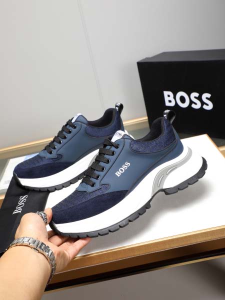 2025年4月11日入荷新品BOSSカジュアルシューズ/スニーカー｜メンズ革靴本革製ギフト/誕生日/TL工場