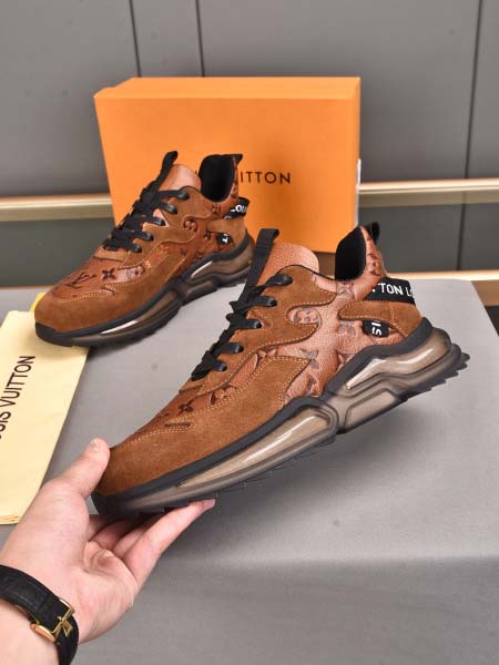 2025年4月11日入荷新品Louis Vuittonカジュアルシューズ/スニーカー｜メンズ革靴本革製ギフト/誕生日/TL工場
