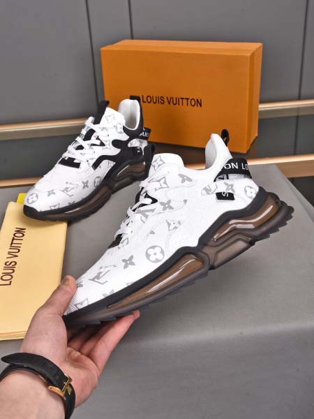 2025年4月11日入荷新品Louis Vuittonカジュアルシューズ/スニーカー｜メンズ革靴本革製ギフト/誕生日/TL工場