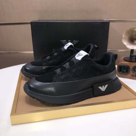 2025年4月11日入荷新品ARMANIカジュアルシューズ/スニーカー｜メンズ革靴本革製ギフト/誕生日/TL工場