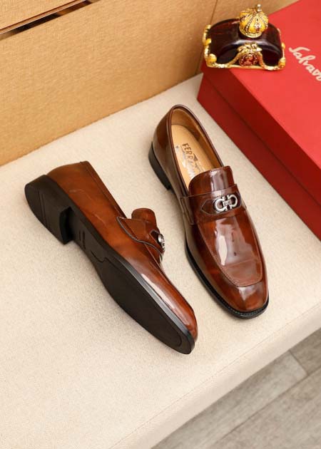 2025年4月11日入荷新品Ferragamoカジュアルシューズ/スニーカー｜メンズ革靴本革製ギフト/誕生日/TL工場