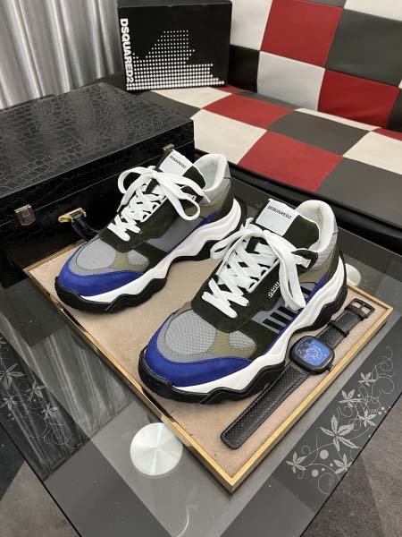 2025年4月11日入荷新品Dsquared2カジュアルシューズ/スニーカー｜メンズ革靴本革製ギフト/誕生日/TL工場