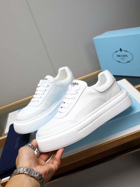 2025年4月11日入荷新品Pradaカジュアルシューズ/スニーカー｜メンズ革靴本革製ギフト/誕生日/TL工場