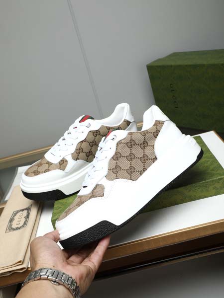 2025年4月11日入荷新品GUCCIカジュアルシューズ/スニーカー｜メンズ革靴本革製ギフト/誕生日/TL工場
