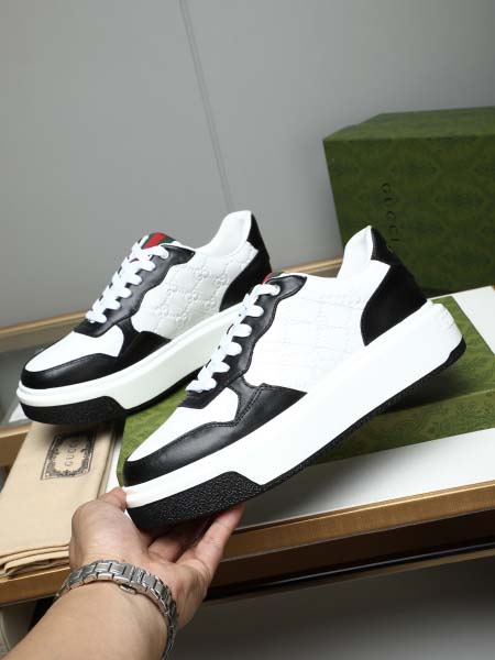 2025年4月11日入荷新品GUCCIカジュアルシューズ/スニーカー｜メンズ革靴本革製ギフト/誕生日/TL工場