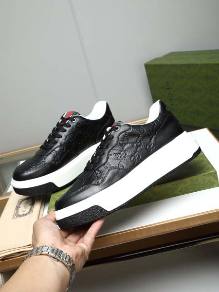 2025年4月11日入荷新品GUCCIカジュアルシューズ/スニーカー｜メンズ革靴本革製ギフト/誕生日/TL工場