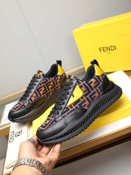 2025年4月11日入荷新品Fendiカジュアルシューズ/スニーカー｜メンズ革靴本革製ギフト/誕生日/TL工場