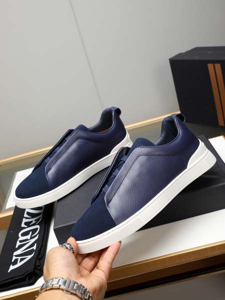 2025年4月11日入荷新品ZEGNAカジュアルシューズ/スニーカー｜メンズ革靴本革製ギフト/誕生日/TL工場